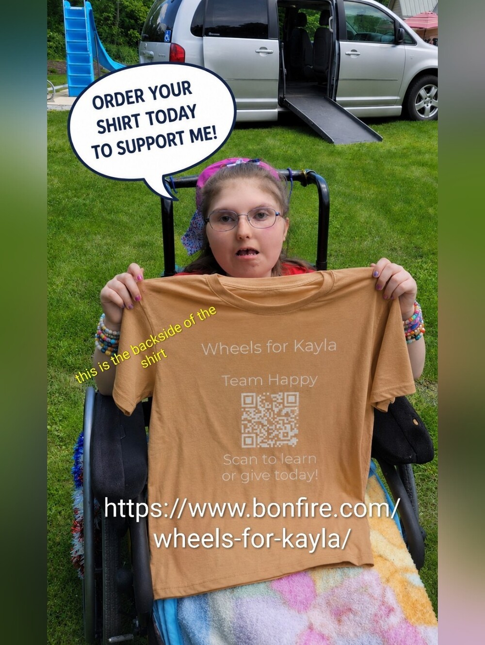 Shirts For Wheelchair Van Quest - Picture 2 of 10